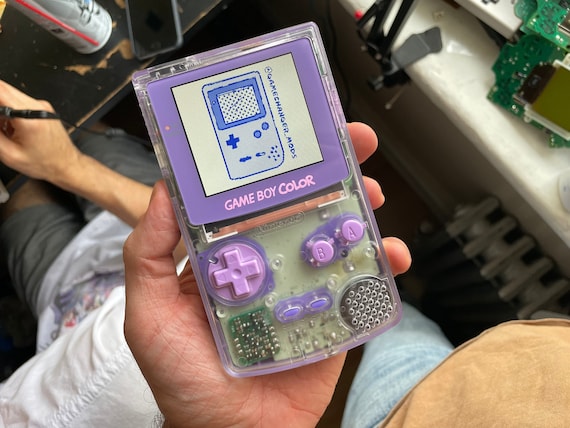 Nintendo Game Boy Color GBC IPS Q5 XL Screen Backlight Backlit Brighter Mod