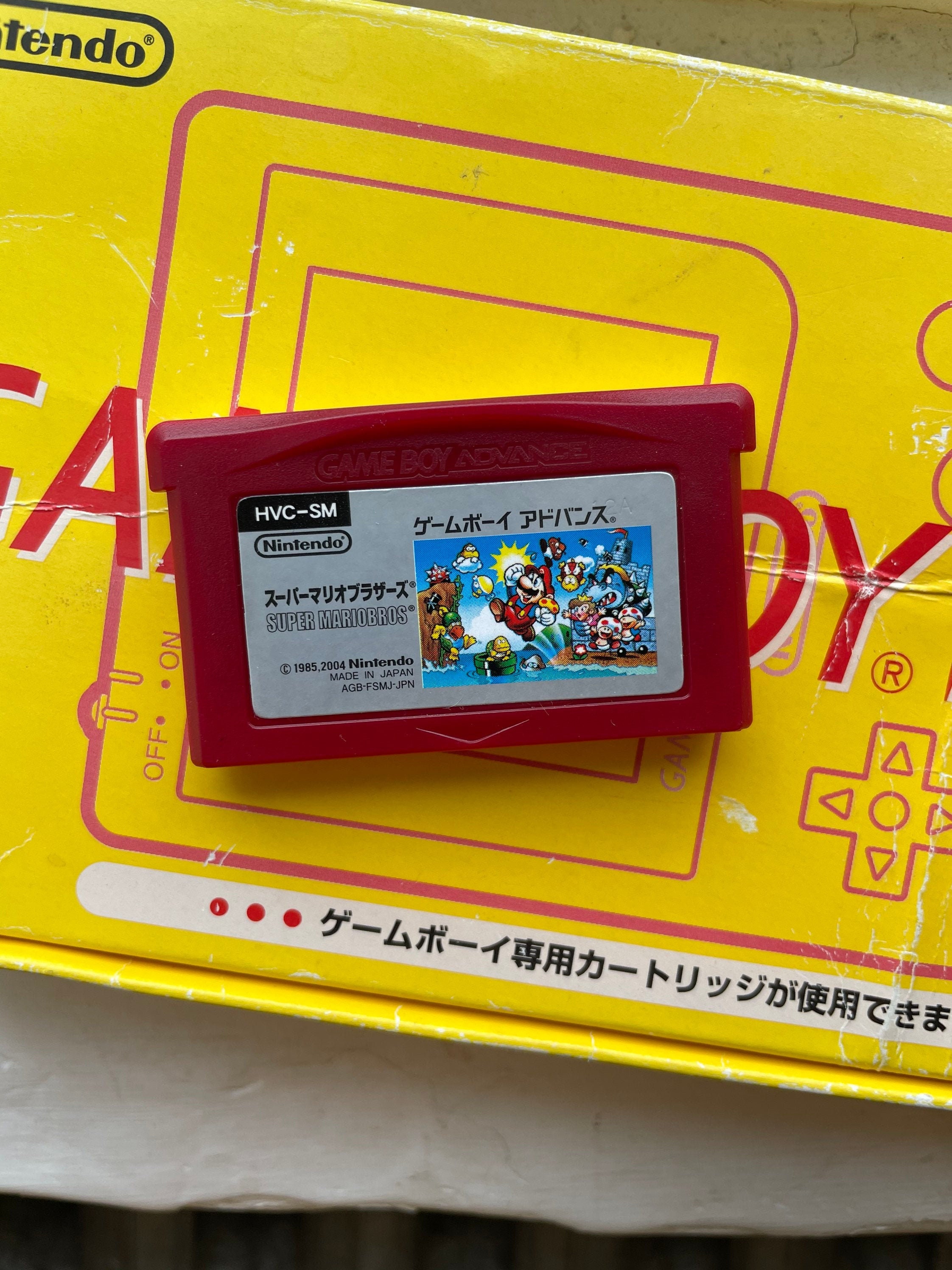 Gameboy Advance Game Super Mario Bros Famicom Mini Classics Etsy