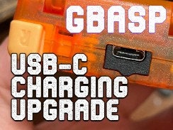 USB-C Charging Upgrade for Gameboy Advance SP