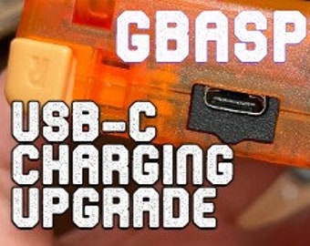 USB-C Charging Upgrade for Gameboy Advance SP