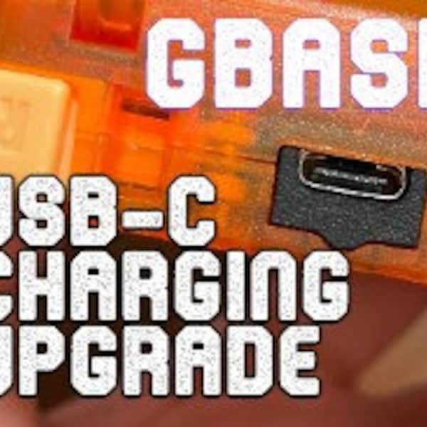 USB-C Charging Upgrade for Gameboy Advance SP
