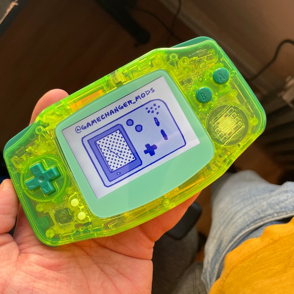 Transparent Gameboy - Etsy