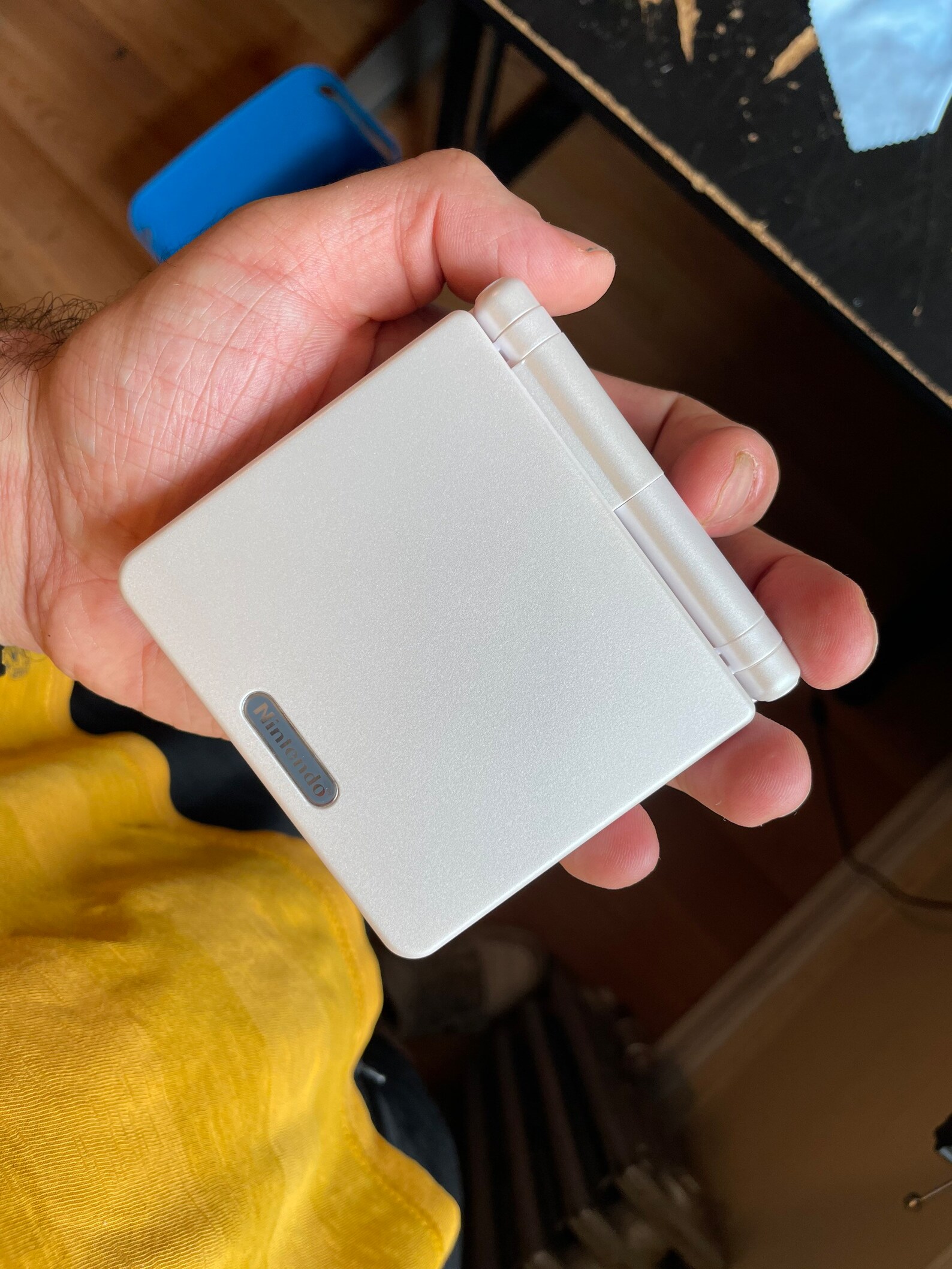 Custom GBASP IPS Modded Gameboy Advance SP - Backlit Screen With New ...