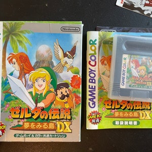 The Legend of Zelda Link's Awakening DX Nintendo Game Boy Color Video Game