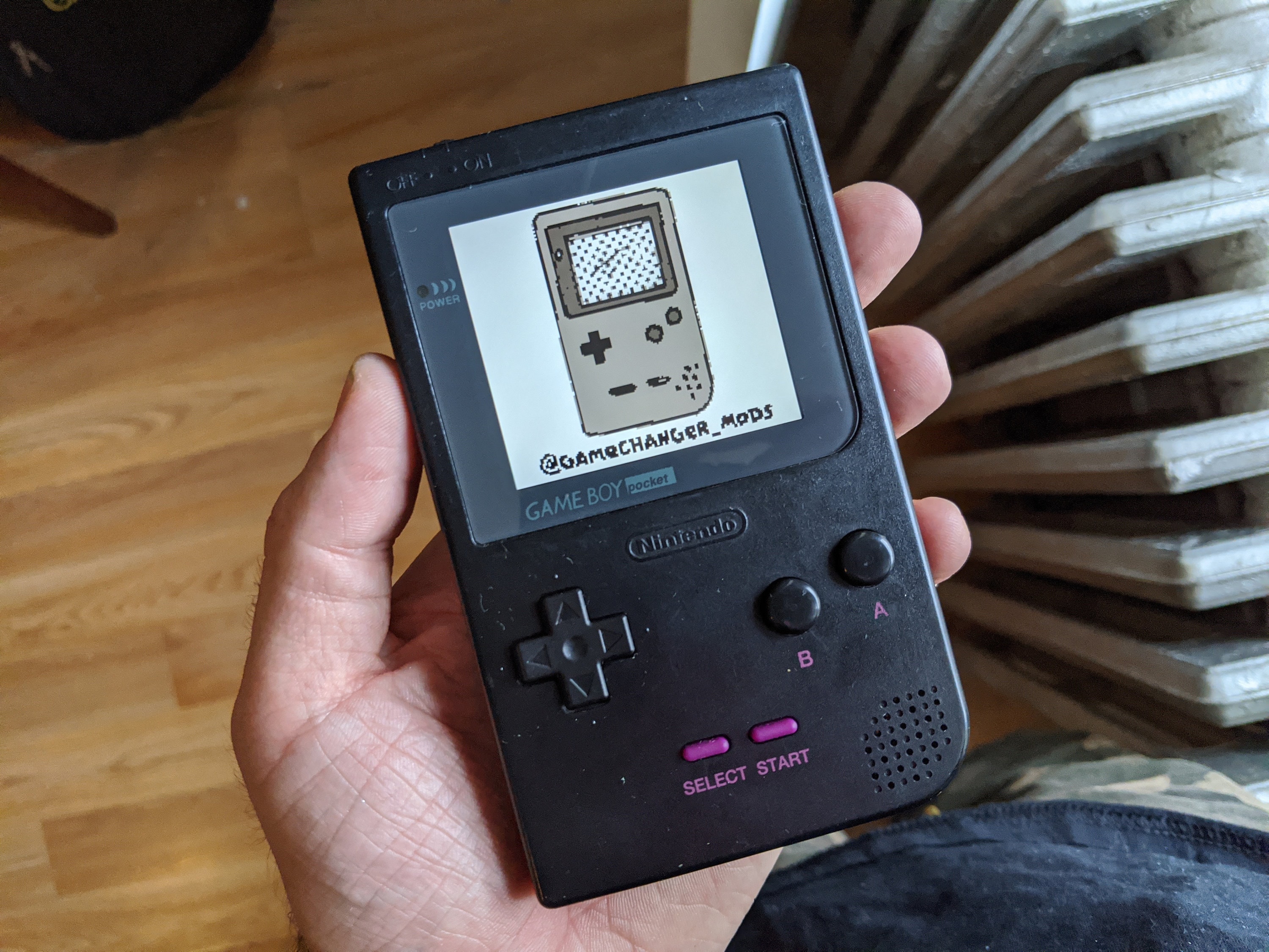 Game Boy Pocket IPS LCD Backlight modded 36 different color - Etsy ...