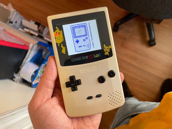  Limited Edition Pokemon Yellow Game Boy Color System : Video  Games