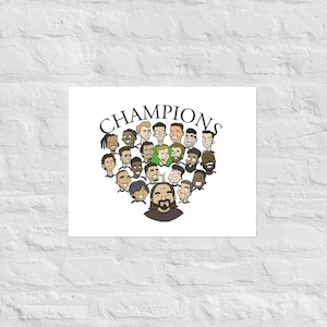 Leeds United Champions Poster - Lots of Sizes!