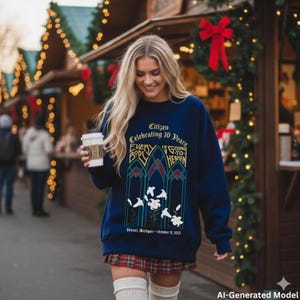 Indie rock-estetik grafisk sweatshirt | Alt musik fan pullover | Unisex streetwear crewneck