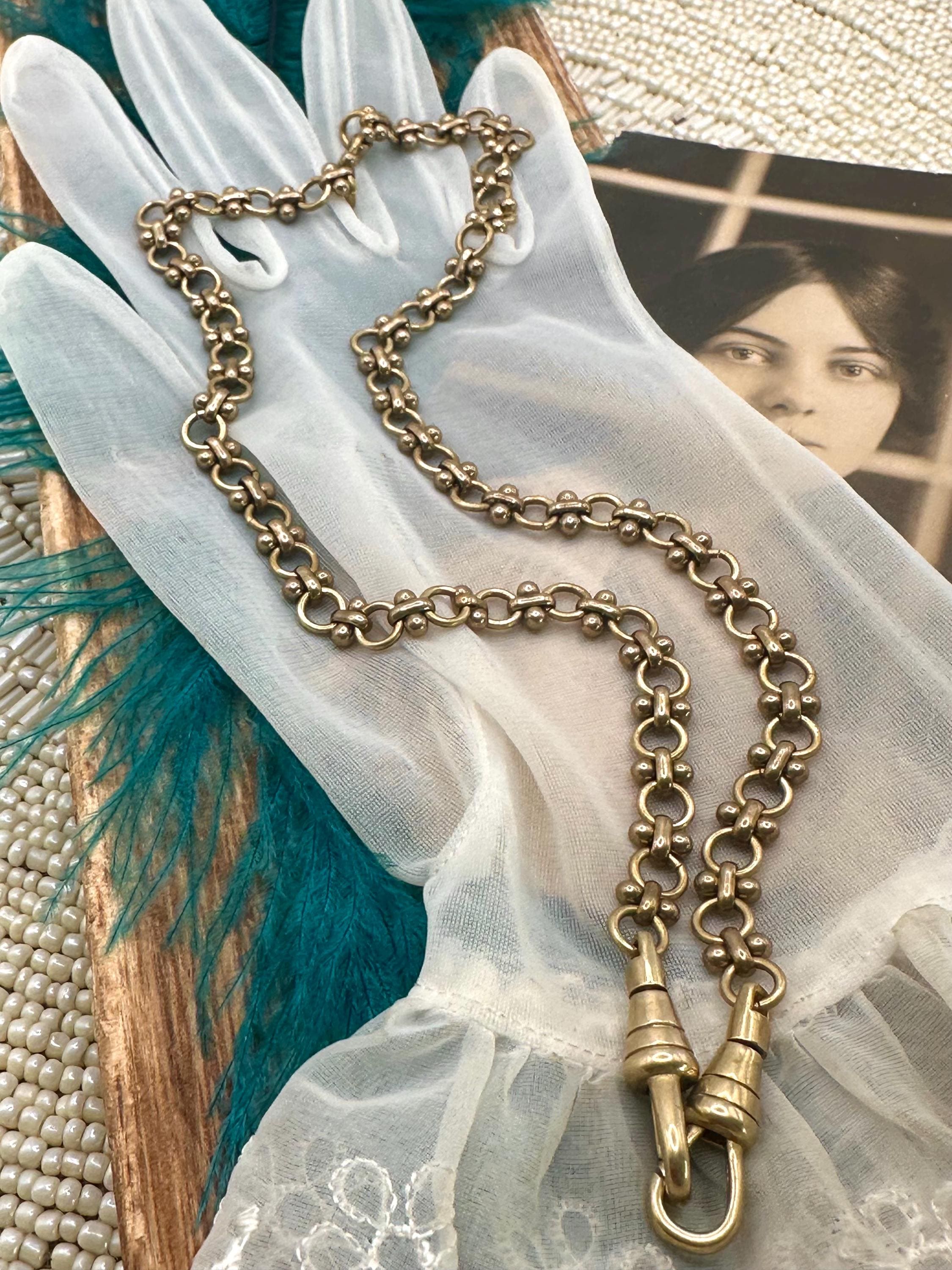 Victorian chain necklace - Etsy 日本