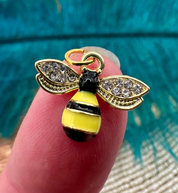 Collier Et Boucles D'oreilles Clips Vintage - Trèfles En émail Jaune Sur Métal Argenté - Occasion Bon état