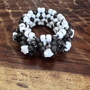 3D Black and white Cuff