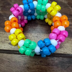 Kandi Rainbow X base bracelet