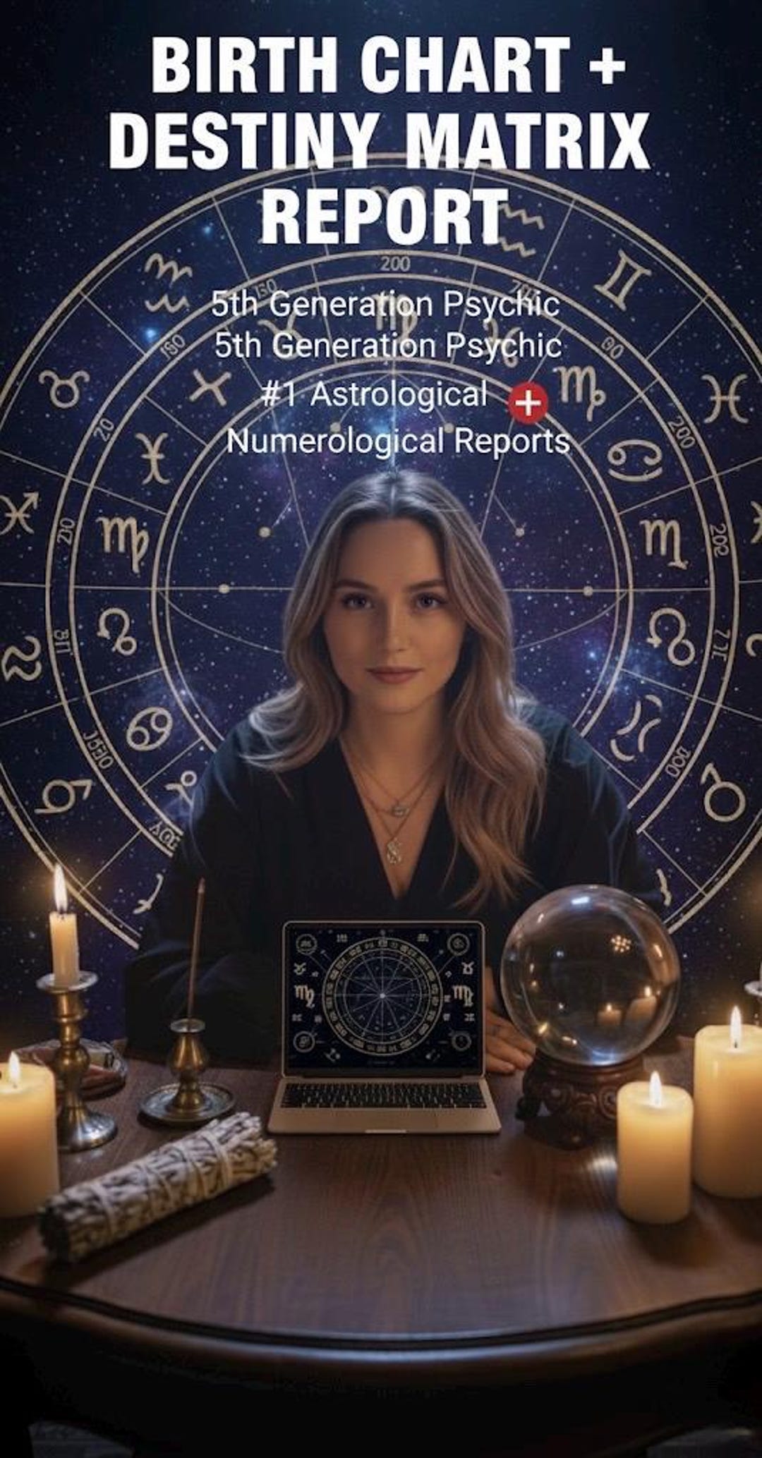 Personalized Birth Chart + Destiny Matrix Report | Astrology ...