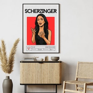 Nicole Scherzinger as Norma Desmond in Sunset Blvd (Physical Poster A4/A3)