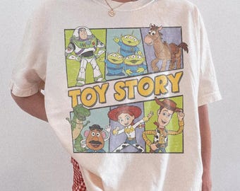 Retro Disney Toy Story Shirt, You've Got A Friend In Me Shirt, Disney Pixar Shirt, Woody Buzz Toy Story Party, Disney 2026 Family Trip Shirt