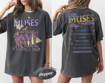 Retro Disney Hercules The Muses 97 World Tour Shirts, Retro Disney Hercules Diva Muses Song Concert Shirt, Disney 2026 Family Matching Shirt