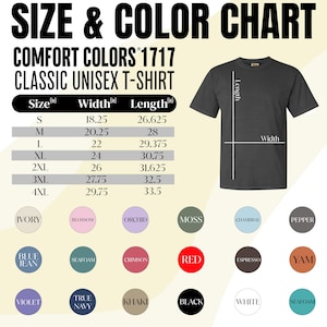 Pizza Planet Aliens Comfort Colors T-shirt, Toy Story Mat Rymden Port T-shirt bild 14