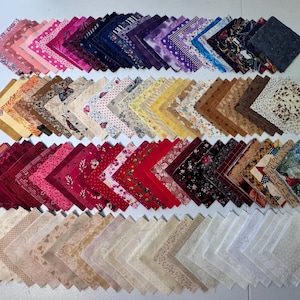 1000 Precut Quilting Fabric Squares – 4x4” Cotton Bundle | Multicolor Patchwork Charm Pack