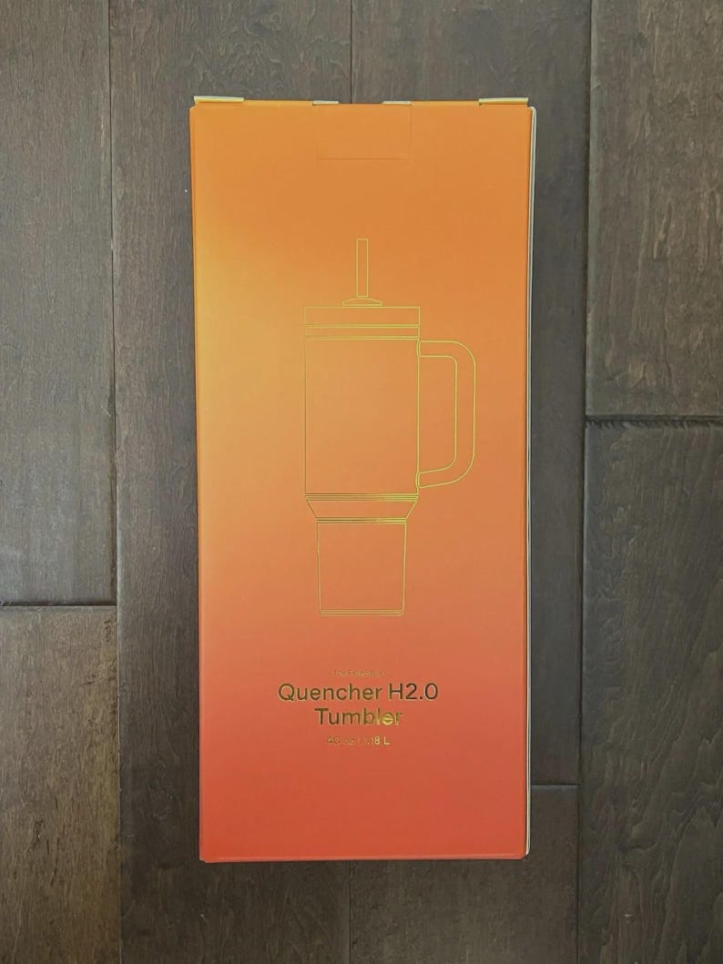 Stanley x Love Shack Fancy 40oz Tumbler Holiday Rosa Pink With Gift Box image 6