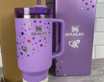 Olivia Rodrigo Stanley Tumbler 40 oz 1.18L Quencher H2.0 Purple Factor Sealed