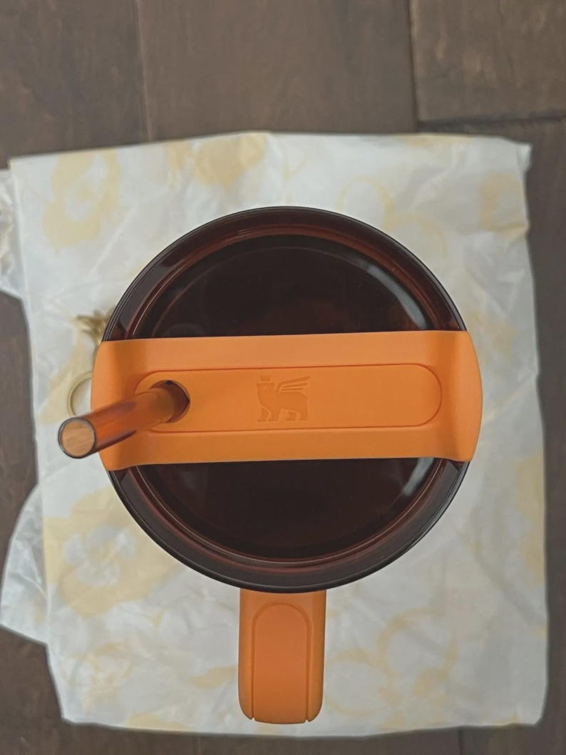 Stanley x Love Shack Fancy 40oz Tumbler Holiday Rosa Pink With Gift Box image 5