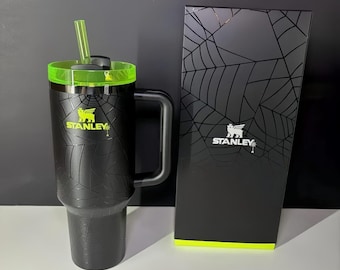 Stanley HALLOWEEN WEB GLOW H2.0 40oz Tumbler Limited Edition 100% Authentic