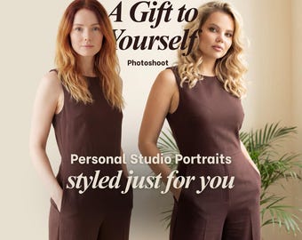 Aangepaste AI-studioportretfotoshoot | Gestileerde branding, professionele headshots