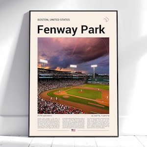 Fenway Park Poster, Boston Red Sox Gifts, Fenway Park Print, Fenway Park Art, Boston Red Sox Print, Boston Red Sox Poster