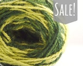 Ombre Olive Rustic Jute Twine / string / green ombre twine / Yarn - for crafting, kniting, crochet, gift wrapping, packaging, scrapbook