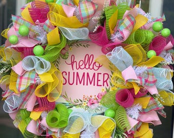 Hello Summer Wreath