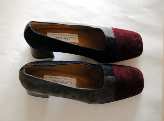 Vintage Suede Lord and Taylor Pumps Size 8 - image 4