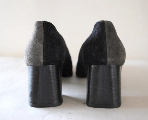 Vintage Suede Lord and Taylor Pumps Size 8 - image 3