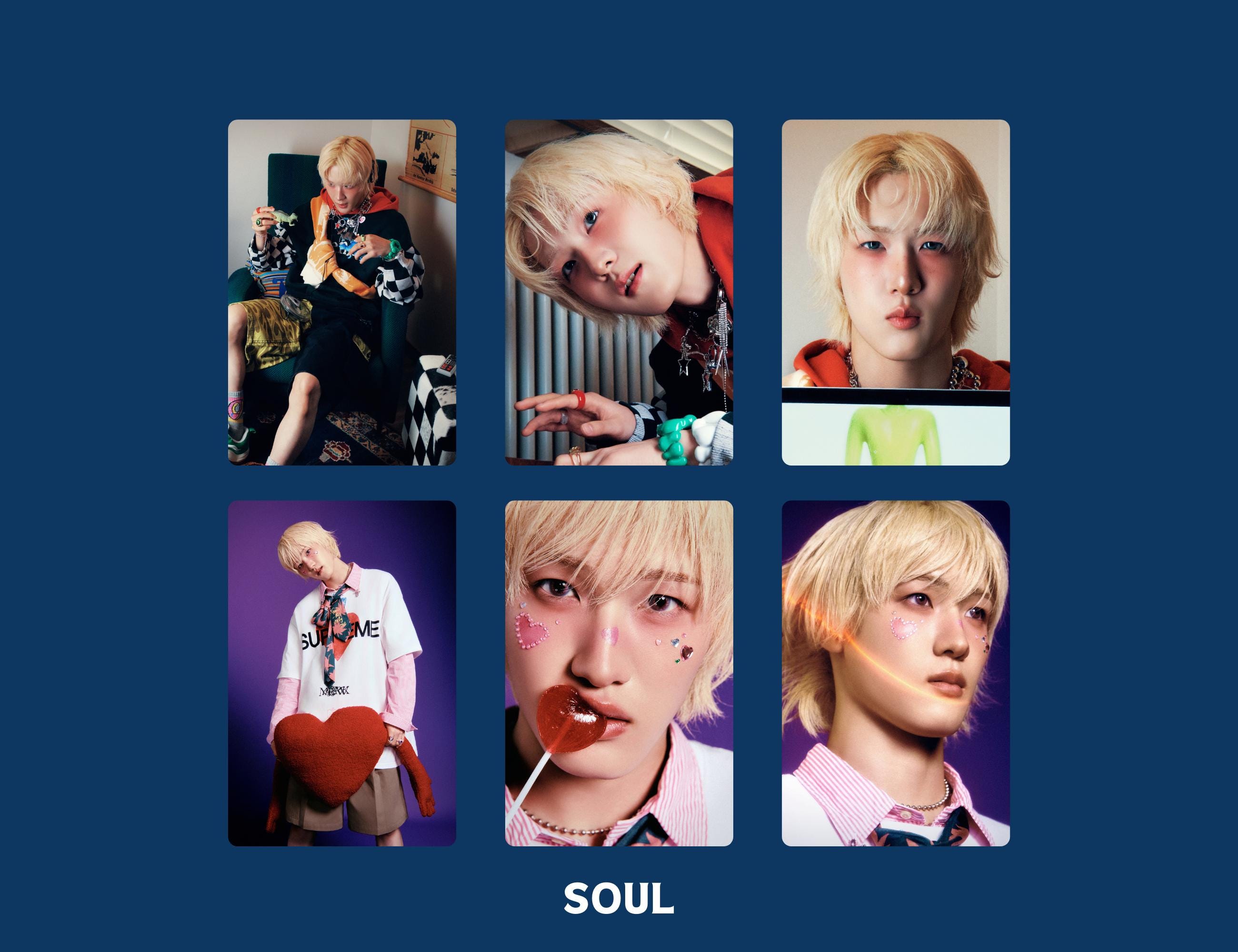 P1harmony 'ex' Photocard (set of 6) - Etsy