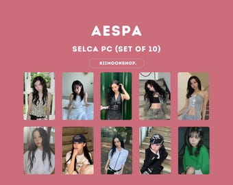 Aespa selca photocard (set of 10)