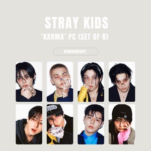 Stray Kids &#39;Karma&#39; photocard (set of 8)