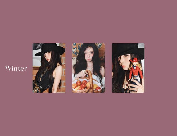 Aespa 2026 Season Greeting Photocard (set of 3) - Etsy