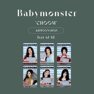 Babymonster Card - Etsy