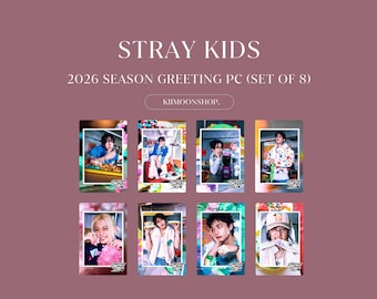 Stray Kids 'karma' Photocard (set of 8) - Etsy