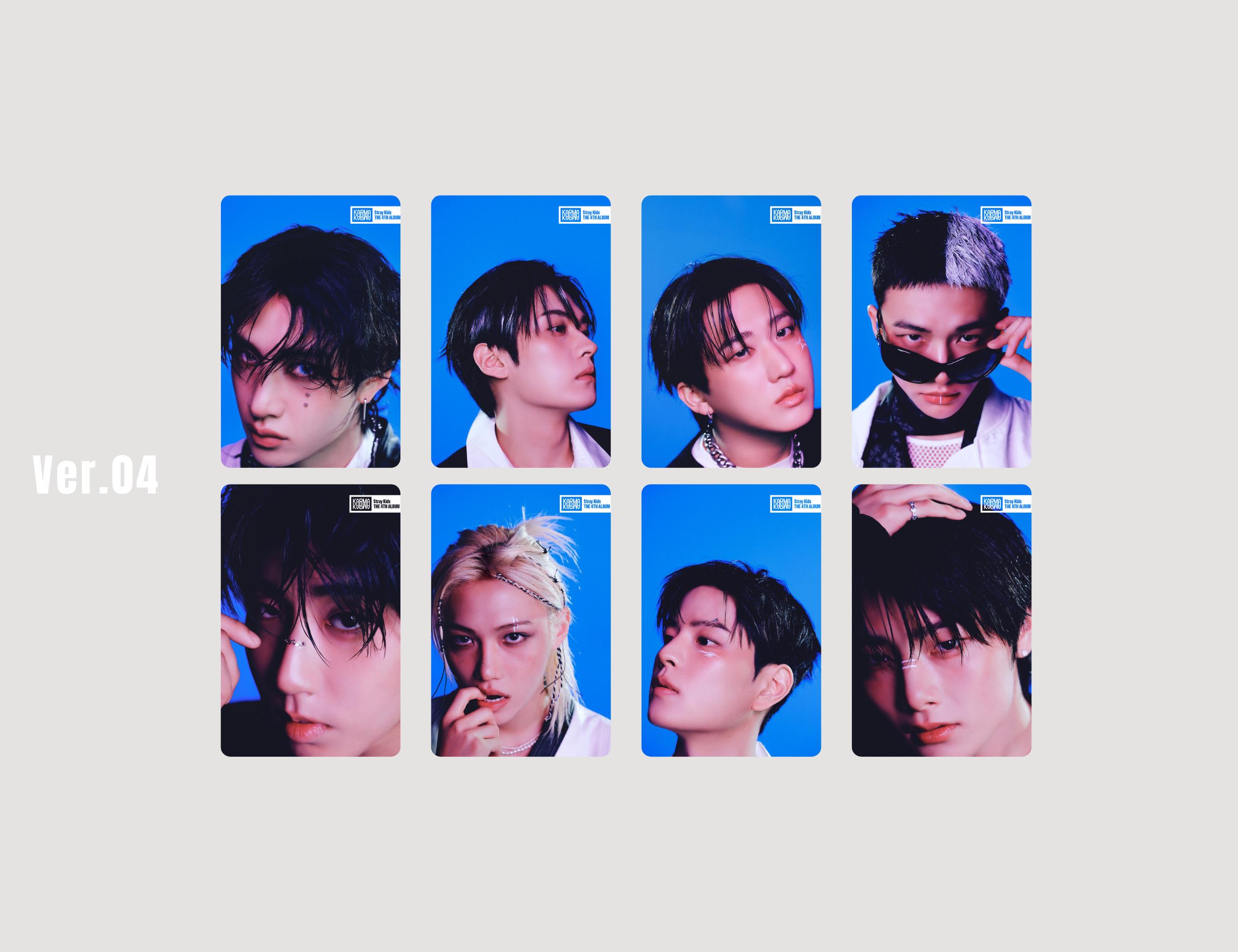 Stray Kids 'karma' Photocard (set of 8) - Etsy