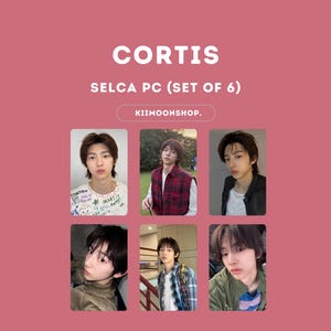 Cortis selca photocard (set of 6)