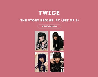 Twice 'the story goes on' photocard (set of 4)