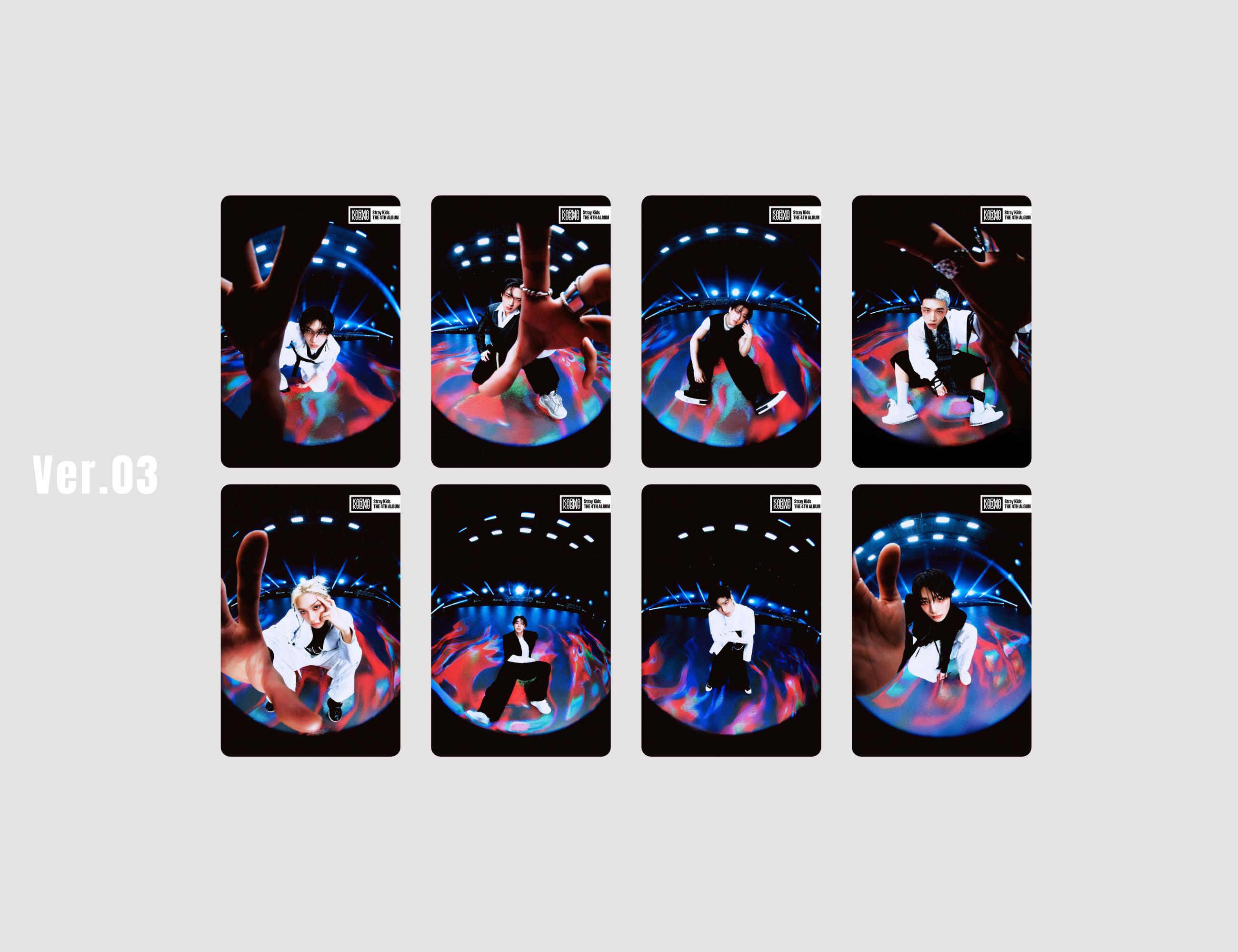 Stray Kids 'karma' Photocard (set of 8) - Etsy