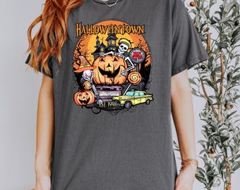 Halloweentown Shirt, Halloween Town Est 1998 Halloween Tee, Retro Halloweentown Shirt, Halloweentown University Tee, Halloween Crewneck Gift