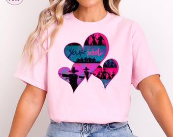 Saja Boys T-shirt, Kpop Demon Hunters Inspired Boy Band Tee, Cool Fantasy Graphic Shirt, Fan Merch Vibe Shirt, Huntrix Shirt