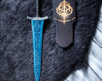 Moonlight Greatsword Replica - Holy Dark Moon Sword | Stainless Steel Cosplay Prop , Gamer Display Gift | Elden Ring & Bloodborne