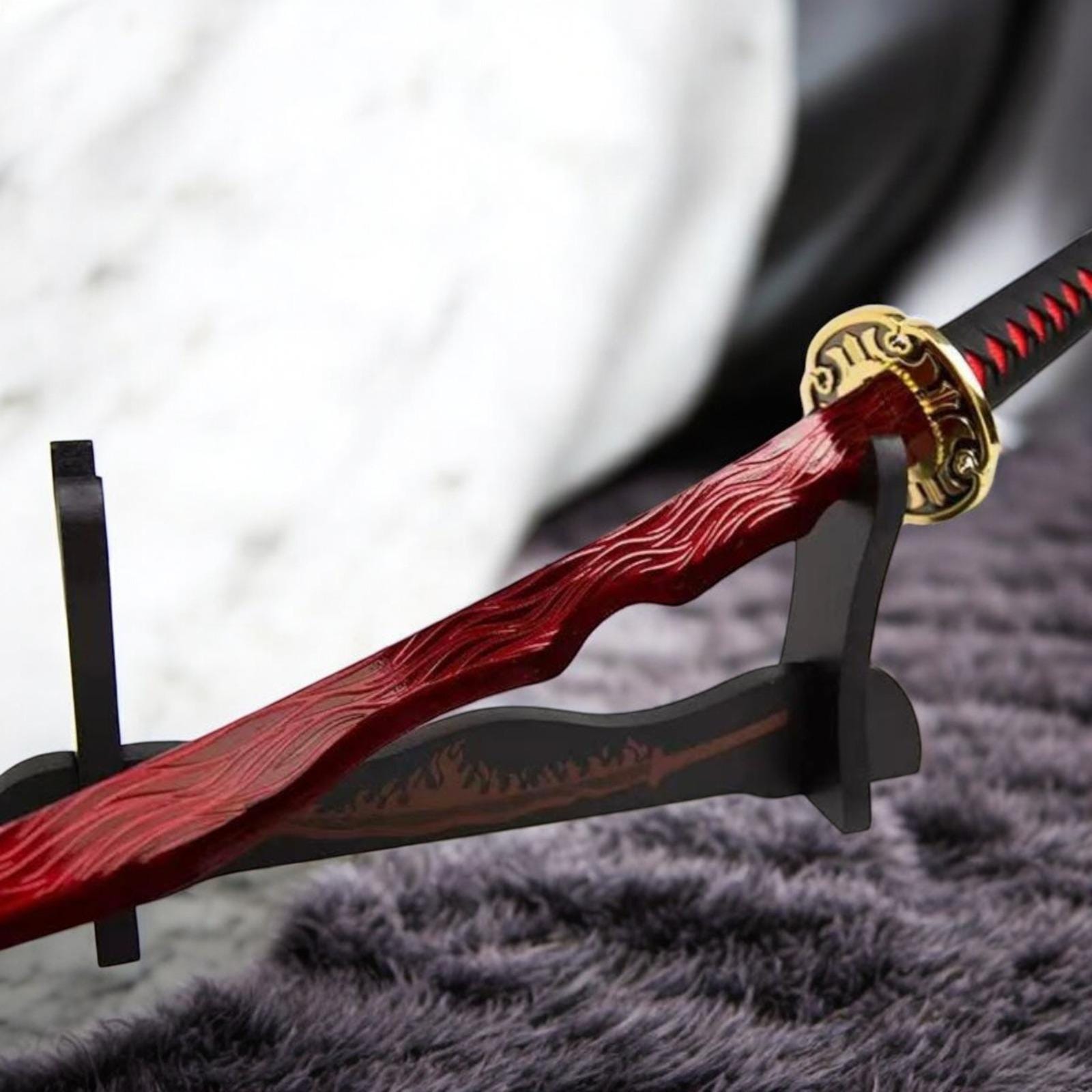 River of Blood Katana - Handmade Samurai Sword | Full Tang High