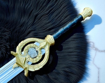 Dawnbreaker Sword Replica Skyrim - Handmade Fantasy Collectible - Elder Scrolls Cosplay Prop, Display Decor & Gift