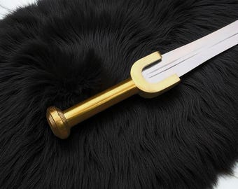 Espada Riptide hecha a mano: réplica de Percy Jackson en acero inoxidable con funda
