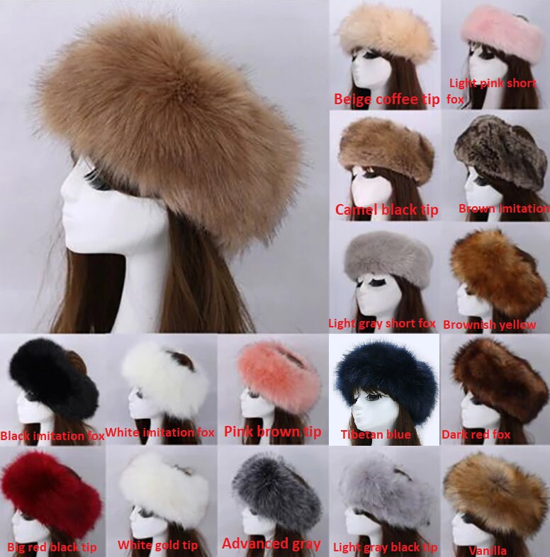 Winter Thick Furry Hairband Fluffy 