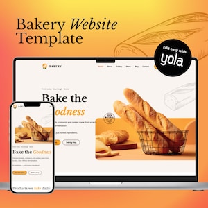 Professional Bakery Website Design for a Delicious Online Experience